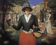 flower girl Kasimir Malevich